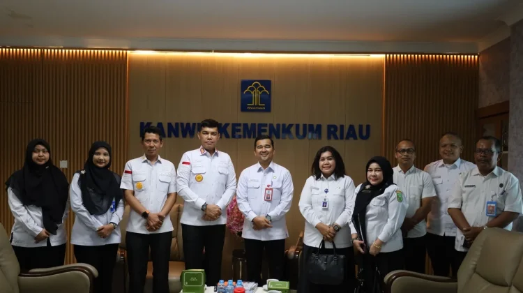 Kanwil Kemenkum Riau Perkuat Sinergi Bersama Kesbangpol