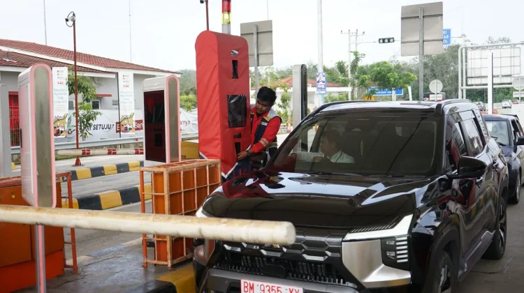 Arus Balik Libur Panjang, Trafik Tol Pekanbaru–XIII Koto Kampar Melonjak Tajam