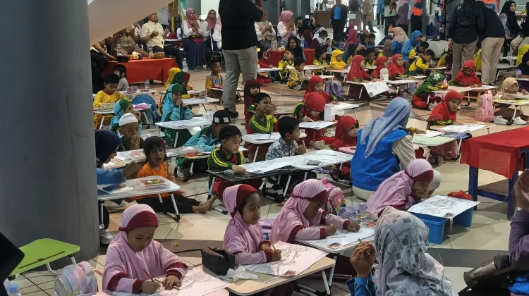 Terminal BRPS Gelar Lomba Mewarnai PAUD