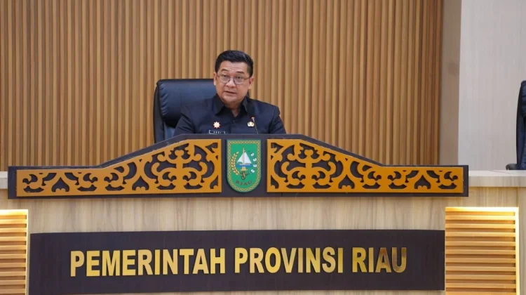 Pemprov Riau Evaluasi Progres-program Strategis Nasional Bersama OPD