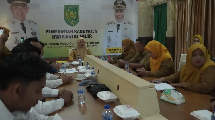 Wabup Inhil Ikuti Rakor Inflasi