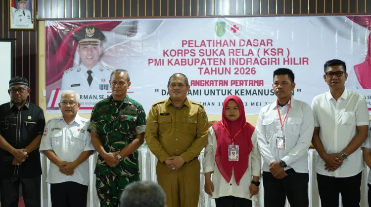 PMI Inhil Gelar Pelatihan KSR