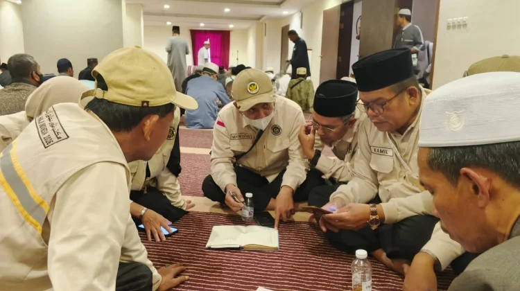 Petugas Kloter BTH 12 Matangkan Persiapan ARMUZNA Bersama Karu dan Karom