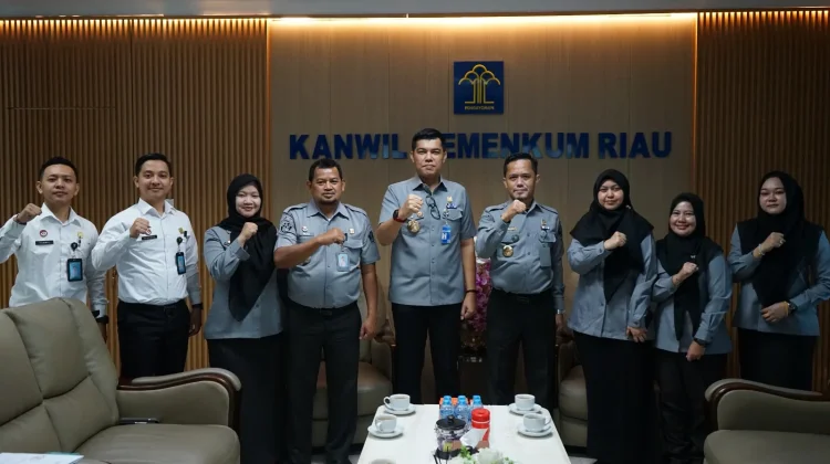 Kanwil Kemenkum Riau Terima Kunjungan BHP Medan Bahas Penguatan Pengampuan