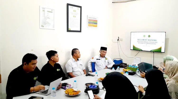 Kemenag Riau Laksanakan Visitasi Perpanjangan Izin Operasional IZI Riau
