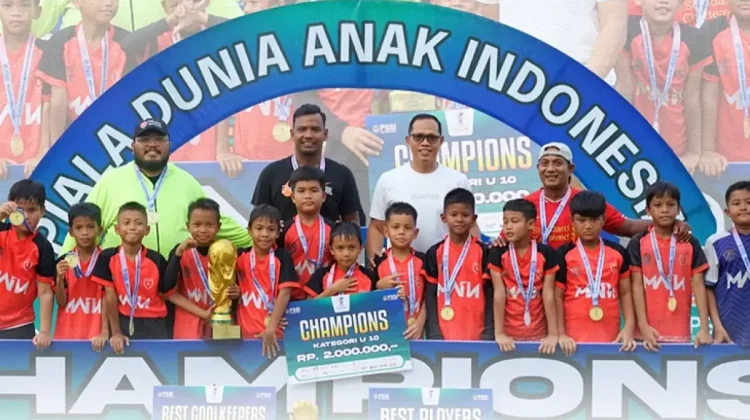 Empat SSB Wakili Riau ke Putaran Nasional Piala Dunia Anak 2026