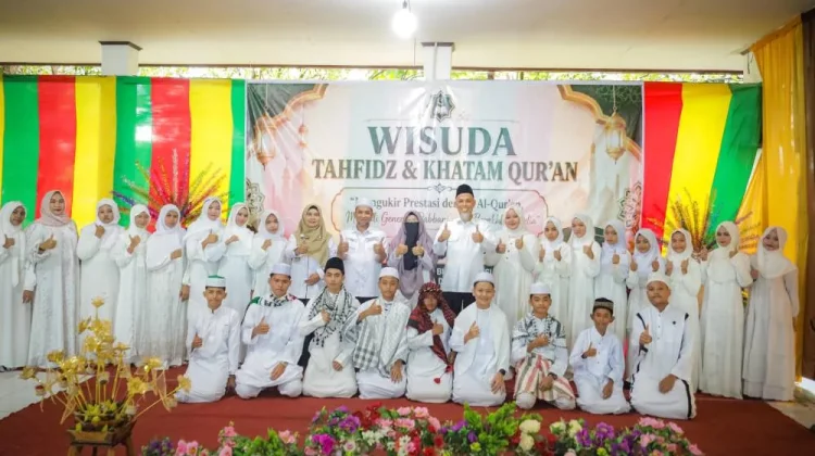 Wali Kota Dumai H. Paisal Hadiri Wisuda Tahfizh dan Khatam Qur'an SMPN Binsus