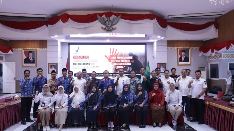 Lindungi Masa Depan Bangsa, BBPOM Pekanbaru Gandeng Puluhan Instansi Amankan Riau