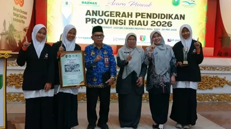 Madrasah Riau Torehkan Prestasi pada Anugerah Pendidikan Riau 2026