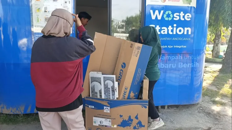 Dorong Warga Pilah Sampah, Pemko Pekanbaru Berencana Menambah Waste Station