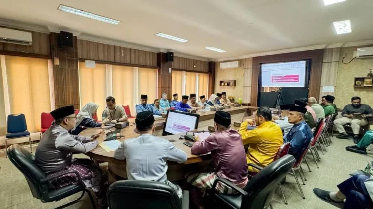 Sekdako Fahmi Pimpin rapat bersama Kepala ataupun Perwakilan OPD terkait