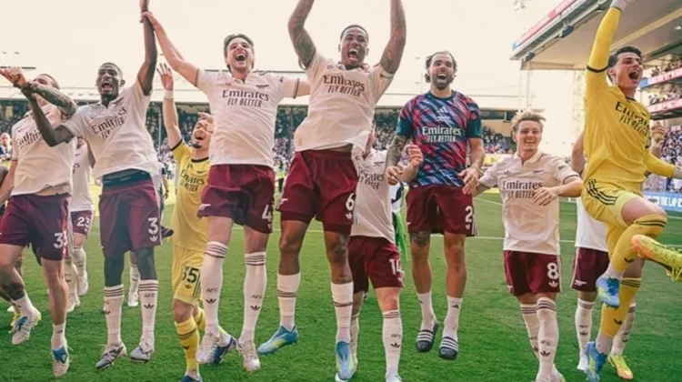 Arsenal Tutup Musim Juara Dengan Kemenangan Dramatis Atas Palace