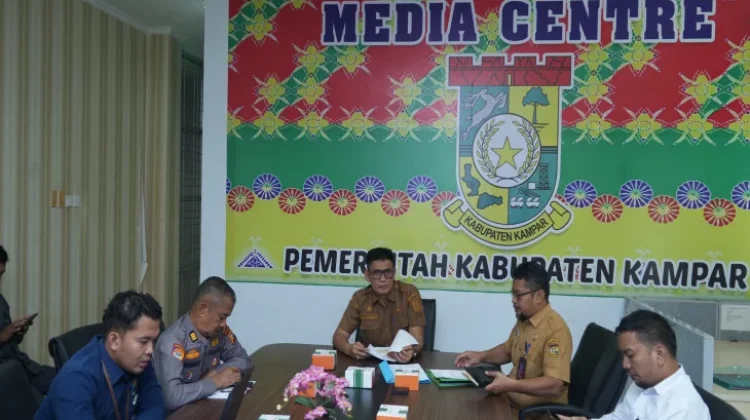 H-2 Iduladha 1447 H, Pemkab Kampar Ikuti Rakor Pengendalian Inflasi Daerah