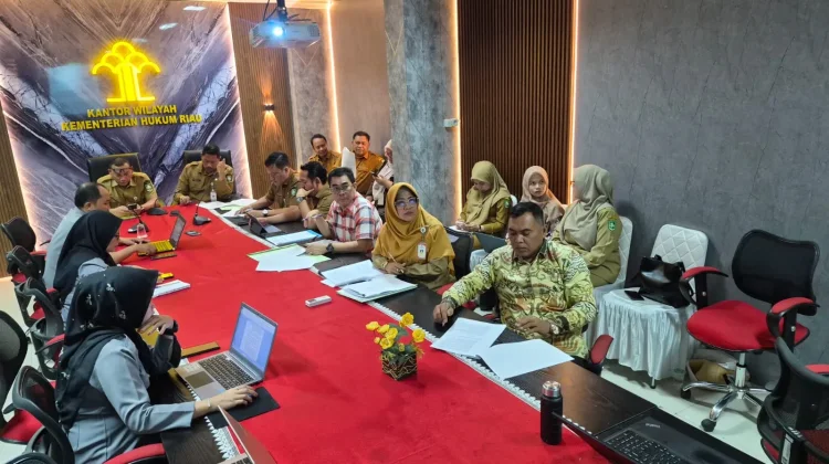 Kemenkum Riau Kawal Ranperbup CSR Bengkalis, Perkuat Kepastian Hukum