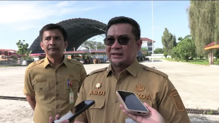 Sekda Riau Pimpin Apel dan Mutasi 307 ASN Setwan