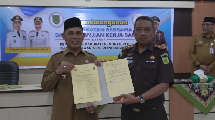 Pemkab Inhil Perkuat Sinergi Kejari