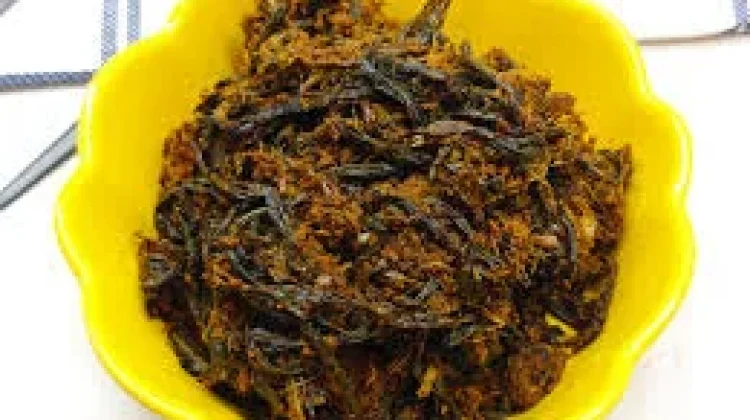 Rendang Pucuk Ubi dari Kampar Kuliner Tradisional  Melayu