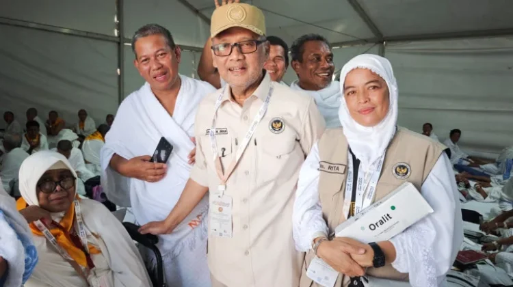 Menteri Haji dan Umroh RI Pastikan Kesiapan Jamaah Kampar