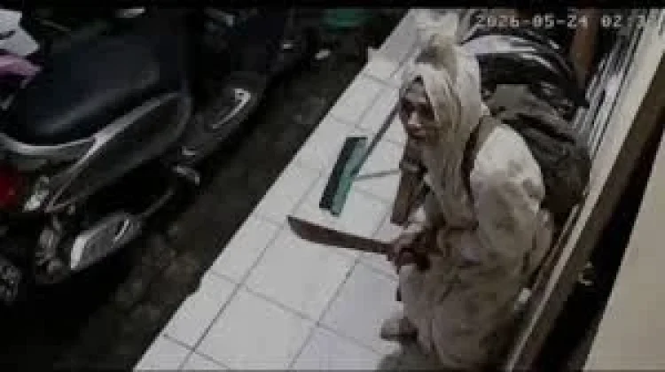 Pocong Bawa Parang di Pelalawan ternyata Rekayasa AI