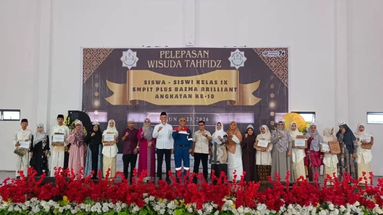 Wako Paisal Hadiri Wisuda Tahfidz SMP IT Plus Bazma Brilliant