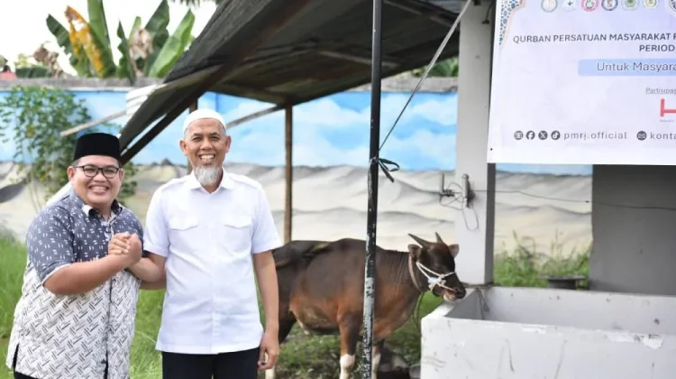 Wako Paisal Terima Bantuan Sapi Qurban dari Persatuan Masyarakat Riau Jakarta