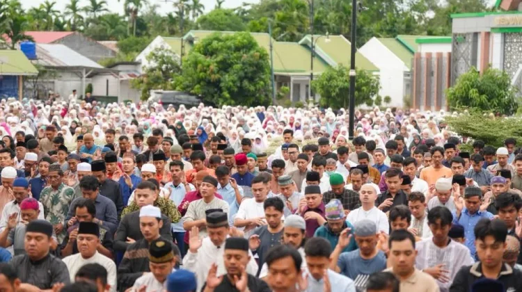 Pesan Mendalam Iduladha dari Pelataran Masjid Agung Habiburrahman