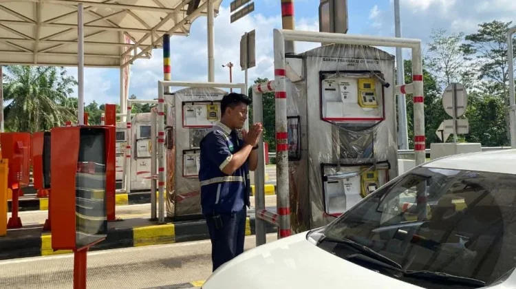 Trafik Tol di Riau Mulai Melandai Selama Libur Panjang