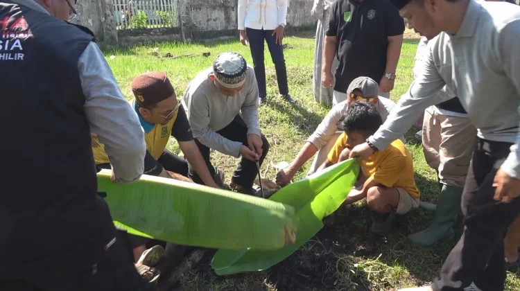 Sekretariat Daerah Inhil Potong Kurban