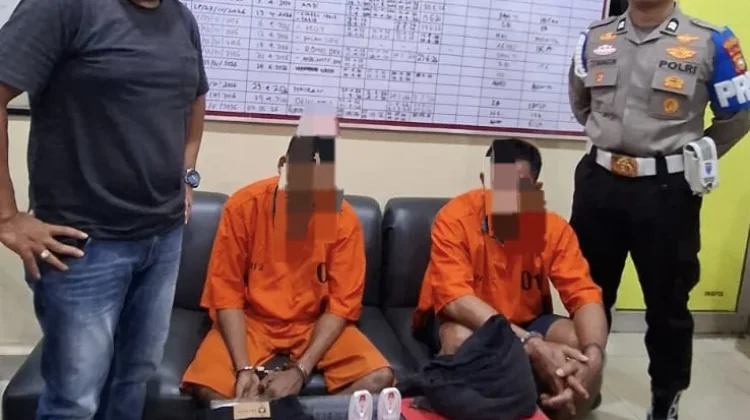Polres Dumai Tangkap Dua Pengedar Narkotika, Sita 68 Paket Sabu