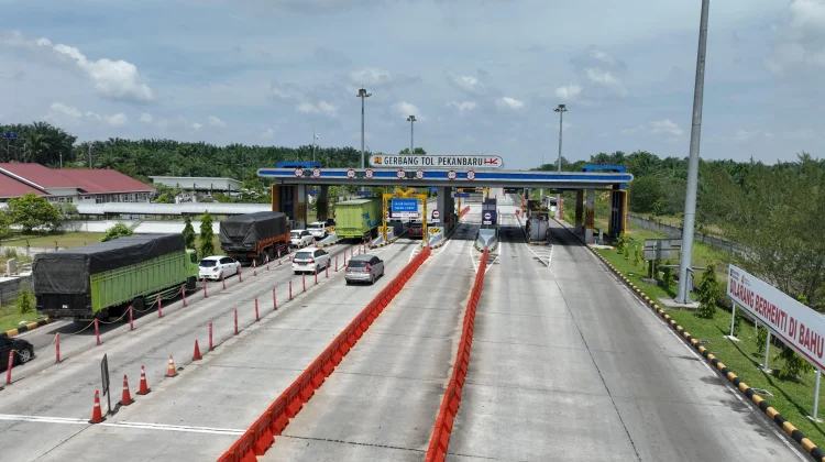 Akhir Libur Panjang, Trafik Tol Pekanbaru–XIII Koto Kampar Melonjak 57 Pe