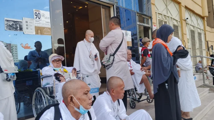 Jemaah Haji BTH 09 Bengkalis-Pekanbaru Rampungkan Tawaf Ifadhah dan Sa'i
