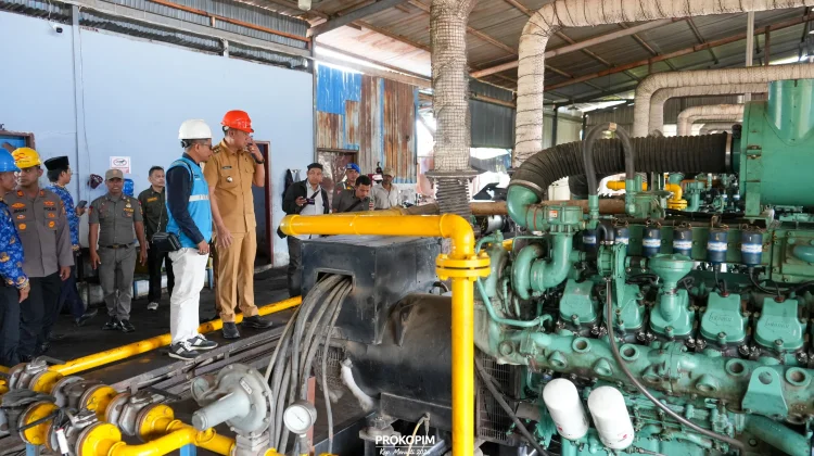 Kerap Terjadi Pemadaman, Wabup Muzamil Tinjau Kondisi Kelistrikan di Pulau Padang