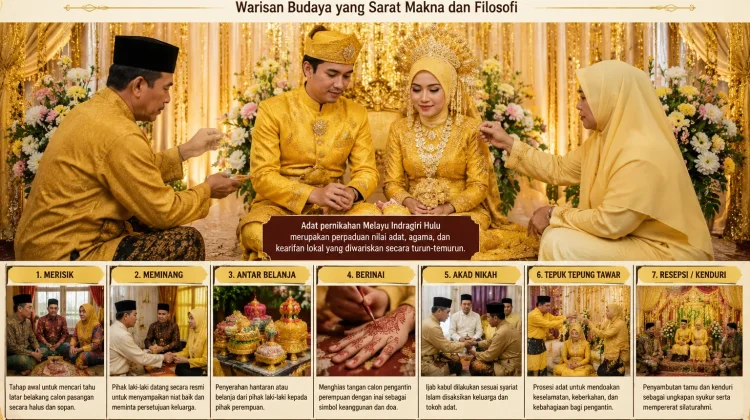 Menjaga Tradisi Pernikahan Melayu Indragiri Hulu dari Generasi ke Generasi