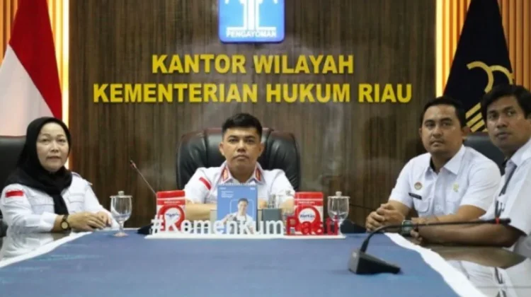 Kemenkum Riau Hadiri Pembukaan PKN Tingkat II Angkatan XIV