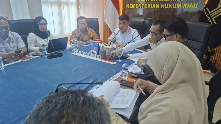 Kemenkum Riau Terima Kunjungan Pansus DPRD Inhil, Perkuat Penyusunan Ranperda