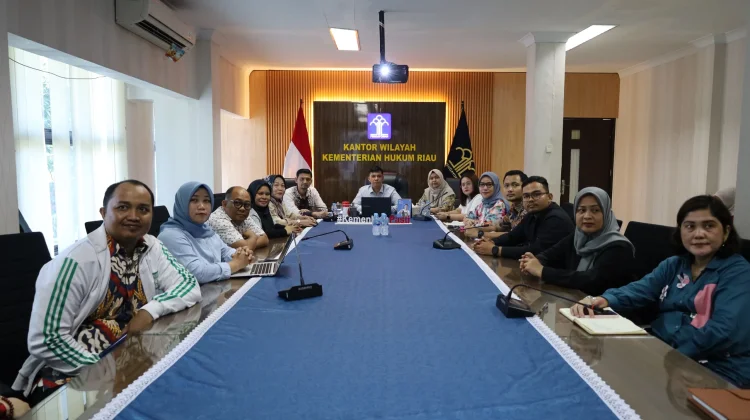 Kemenkum Riau Ikuti Forum Pengaduan Publik Bersama Menteri Hukum RI