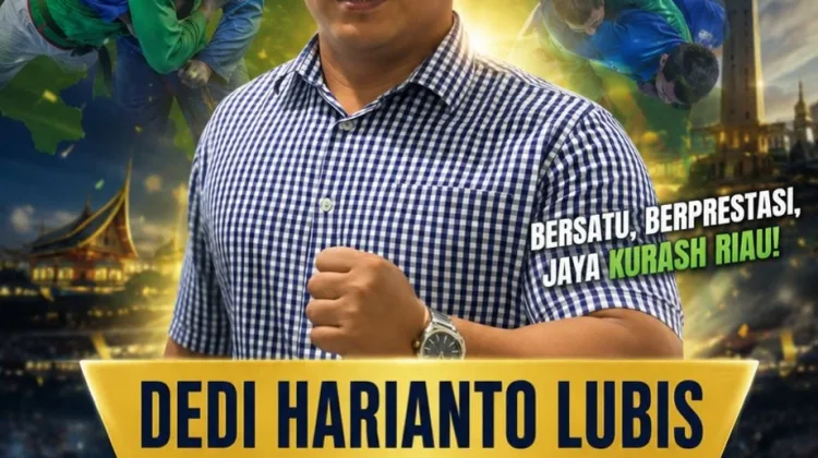 Dedi Harianto Lubis Terpilih Aklamasi Pimpin Kurash Riau Periode 2026–2030