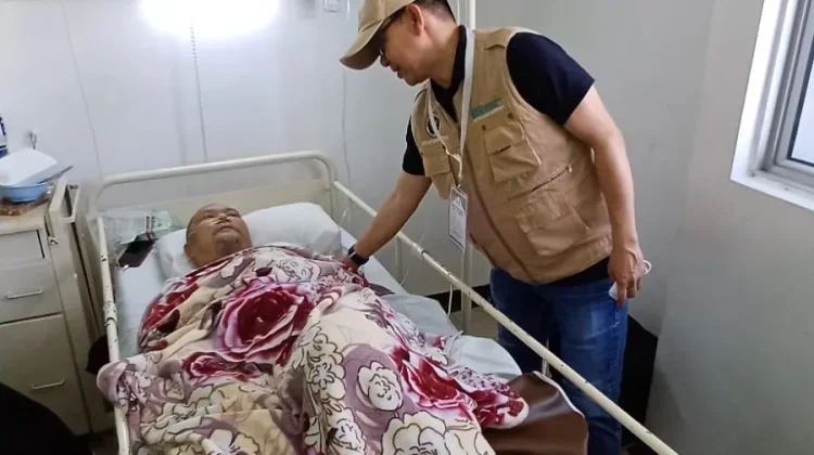 Jemaah Haji BTH-03 Syafrudin Akhmad Chalik Asal Pekanbaru Berangsur Membaik