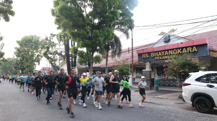Riau Bhayangkara Run 2026 Cetak Rekor Baru, 15.080 Pelari Siap Ramaikan Pekanbaru