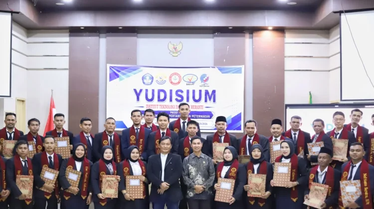 Yudisium Perdana ITS Meranti, 36 Mahasiswa Lulus