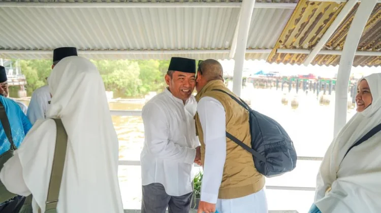 Wakil Wali Kota Sambut 131 Jemaah Haji Dumai Pulang dengan Selamat