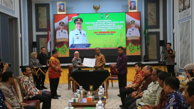Plt Gubernur Riau Dorong Pemkab Kampar Kejar Ratusan Kendaraan Tertunggak Pajak