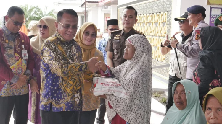 Bupati Rohil Serap Aspirasi Infrastruktur dan Batas Wilayah di Pasir Limau Kapas