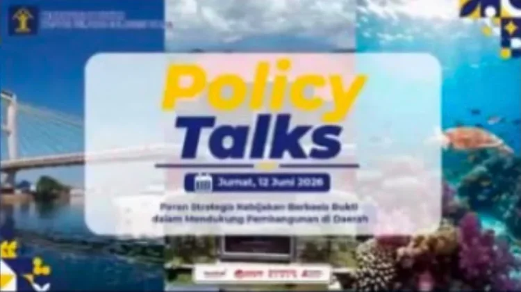 Kemenkum Riau Ikuti Policy Talks:  Kebijakan Berbasis Bukti Mendukung Pembangunan