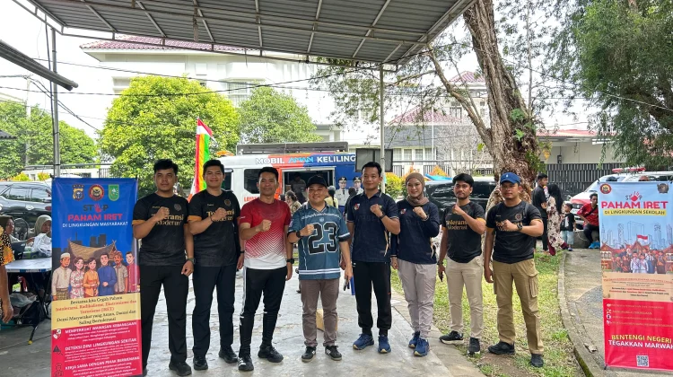 Satgaswil Riau Gandeng Kecamatan Pekanbaru Kota Cegah Ancaman Paham IRET