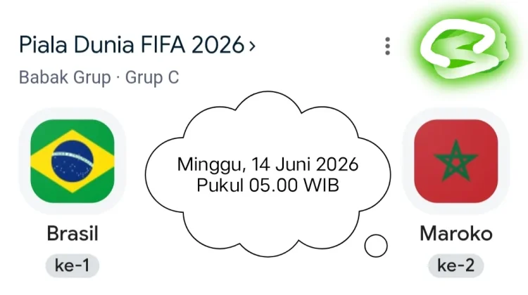 Brasil vs Maroko, Pertarungan Dua Kekuatan Benua di Grup C
