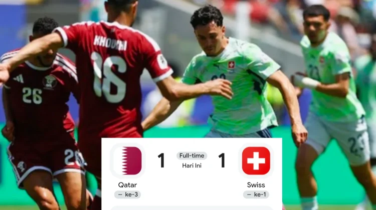 Qatar Paksa Swiss Berbagi Angka di Laga Perdana Grup B