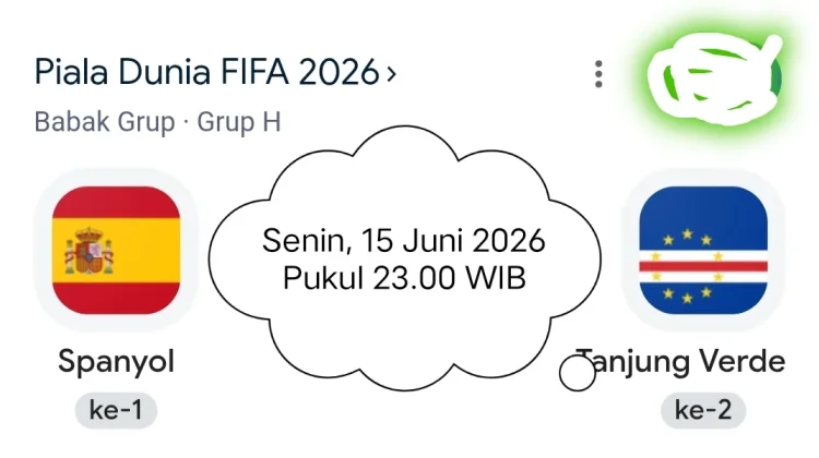Spanyol Tantang Debutan Tanjung Verde di Laga Perdana Grup H Piala Dunia 2026