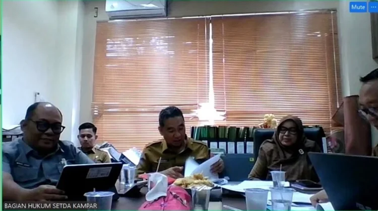 Sinergi Strategis: Pengharmonisasian Ranperbup Kampar Perkuat Tata Kelola ASN