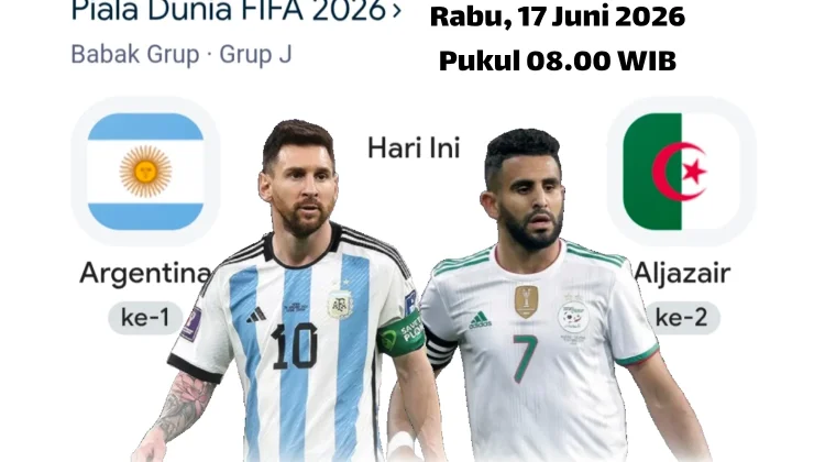 Duel Pembuka Grup J, Argentina Waspadai Kejutan Aljazair